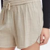 ICHI accessories Kurze Hosen>IAFOXA Shorts Doeskin