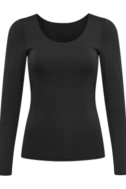 ICHI accessories Blusen>IAGRO Langarm-Shirt Black
