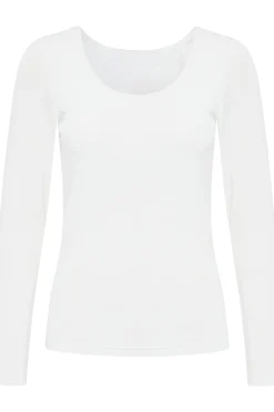 ICHI accessories Blusen>IAGRO Langarm-Shirt CloudDancer