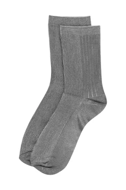 ICHI accessories Socken>IAVIGDIS Strümpfe Asphalt