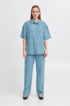 Ichi Hemden>IHAMILIAS Jeanshemd