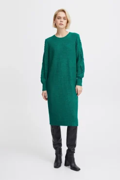 Ichi Kleider>IHANDOSA Kleid CadmiumGreen