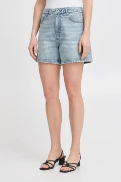 Ichi Kurze Hosen>IHAVENY Shorts WASHEDLIGHTBLUE