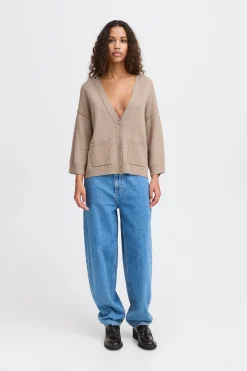 Ichi Strickwaren>IHBALLIA Strickjacke