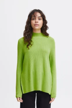 Ichi Strickwaren>IHBOSTON Pullover ParrotGreen