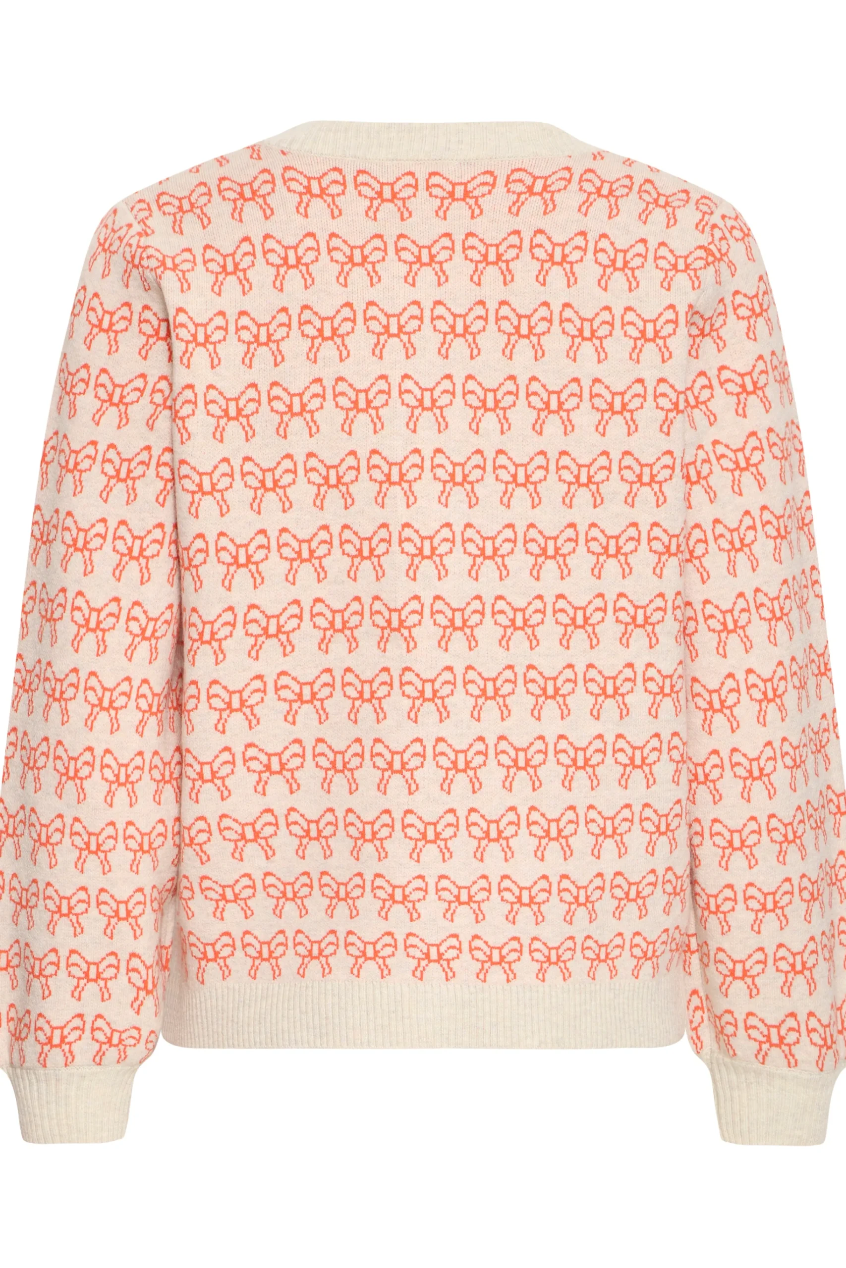 Ichi Strickwaren>IHBRIELLE Strickjacke Oatmealw.Fiesta