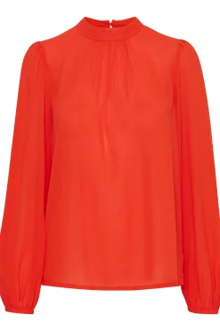 Ichi Blusen>IHCELLANI Bluse Orange.com