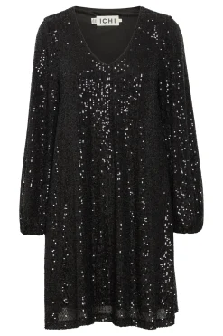 Ichi Kleider>IHFAUCI Kleid Black