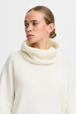 Ichi Strickwaren>IHKAMARA Pullover CloudDancer