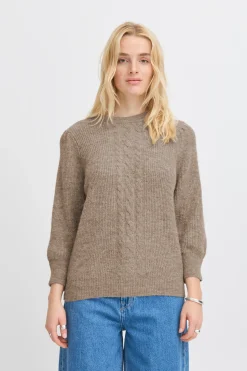 Ichi Basics | Strickwaren>IHKAMARA Pullover Fungi