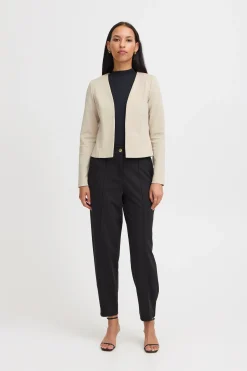 Ichi Blazers>IHKATE Blazer Doeskin