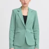 Ichi Blazers>IHKATE Blazer BerylGreen