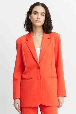 Ichi Blazers>IHKATE Blazer PoppyRed