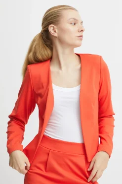Ichi Blazers>IHKATE Blazer PoppyRed