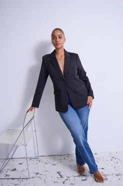 Ichi Basics | Blazers>IHKATE Blazer Black
