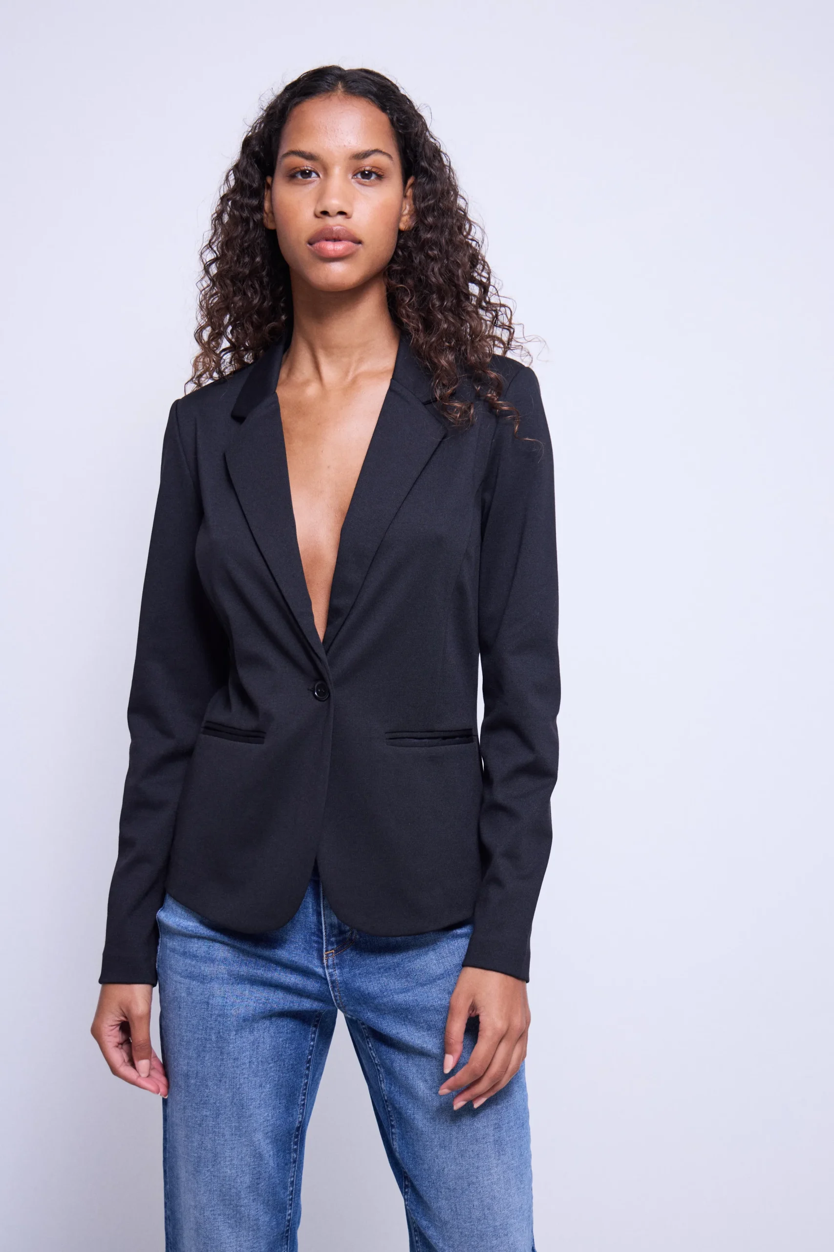 Ichi Basics | Blazers>IHKATE Blazer Black