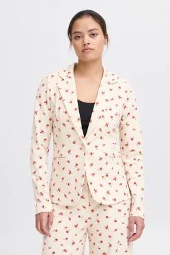 Ichi Blazers>IHKATE Blazer GeraniumFloweraop