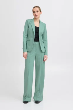 Ichi Blazers>IHKATE Blazer BerylGreen