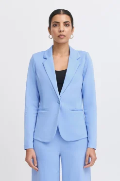 Ichi Blazers>IHKATE Blazer DellaRobbiaBlue