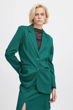 Ichi Blazers>IHKATE Blazer CadmiumGreen