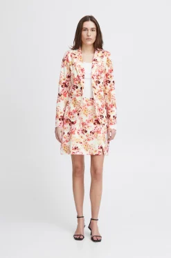 Ichi Blazers>IHKATE Blazer CalypsoCoralFloweraop