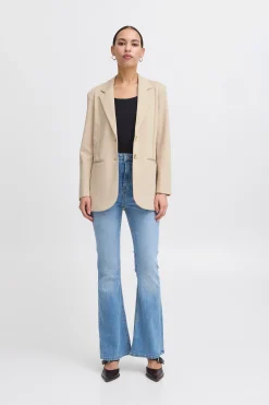 Ichi Basics | Blazers>IHKATE Blazer Doeskin