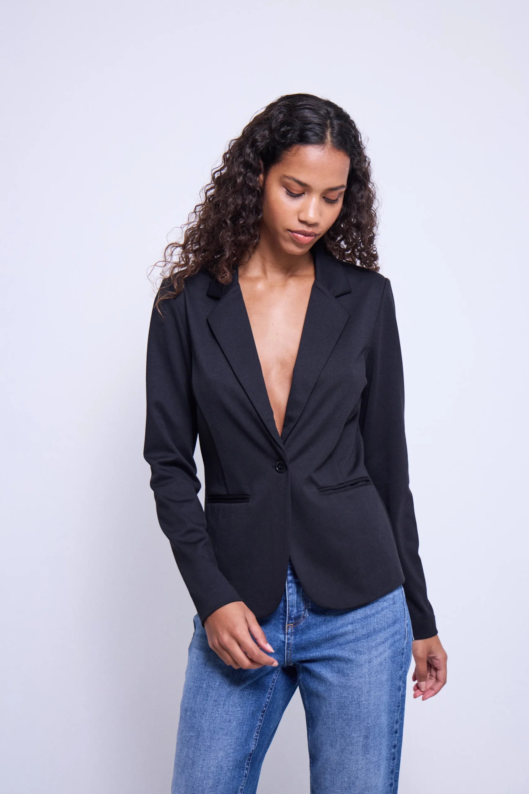 Ichi Basics | Blazers>IHKATE Blazer Black