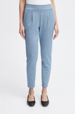 Ichi Hosen>IHKATE Hose DellaRobbiaBlue