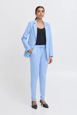 Ichi Hosen>IHKATE Hose DellaRobbiaBlue