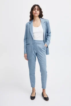Ichi Hosen>IHKATE Hose DellaRobbiaBlue