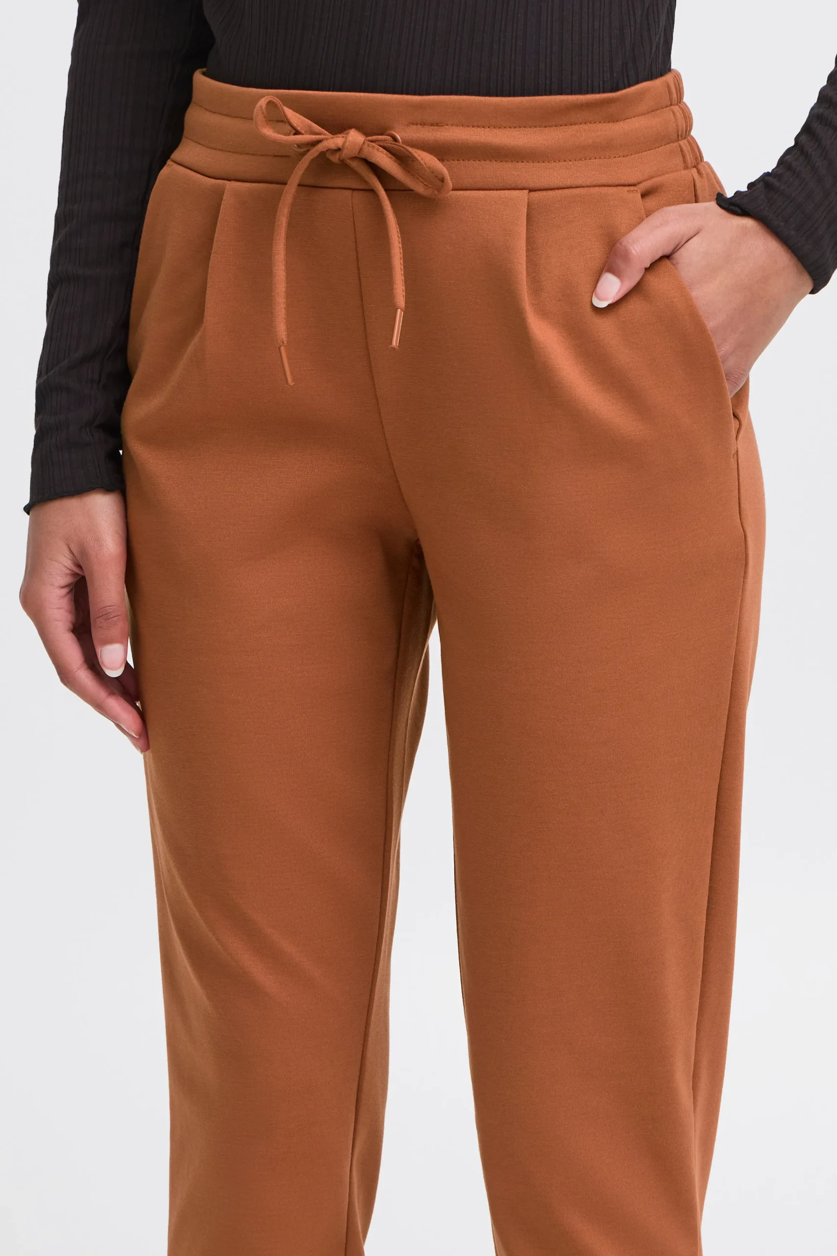 Ichi Hosen>IHKATE Hose BrownPatina