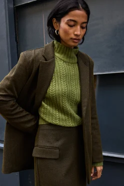 Ichi Blazers>IHKATE JACQUARD OVERSIZE Blazer