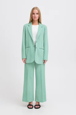 Ichi Blazers>IHKATE JACQUARD OVERSIZE Blazer
