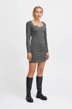 Ichi Kleider>IHKATE Kleid Black