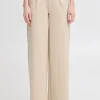 Ichi Basics | Hosen>IHKATE LONG WIDE Hose Doeskin