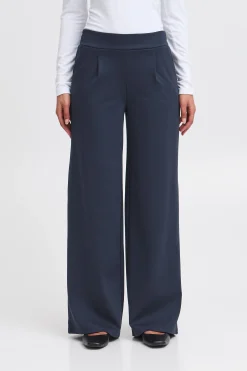 Ichi Basics | Hosen>IHKATE LONG WIDE Hose TotalEclipse