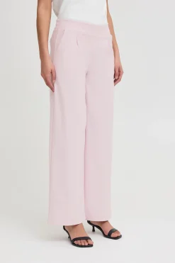 Ichi Hosen>IHKATE LONG WIDE Hose LightLilac