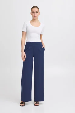Ichi Hosen>IHKATE LONG WIDE Hose MedievalBlue