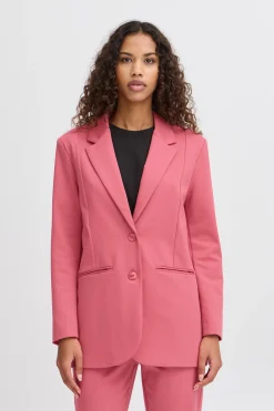Ichi Blazers>IHKATE OVERSIZED Blazer HollyBerry