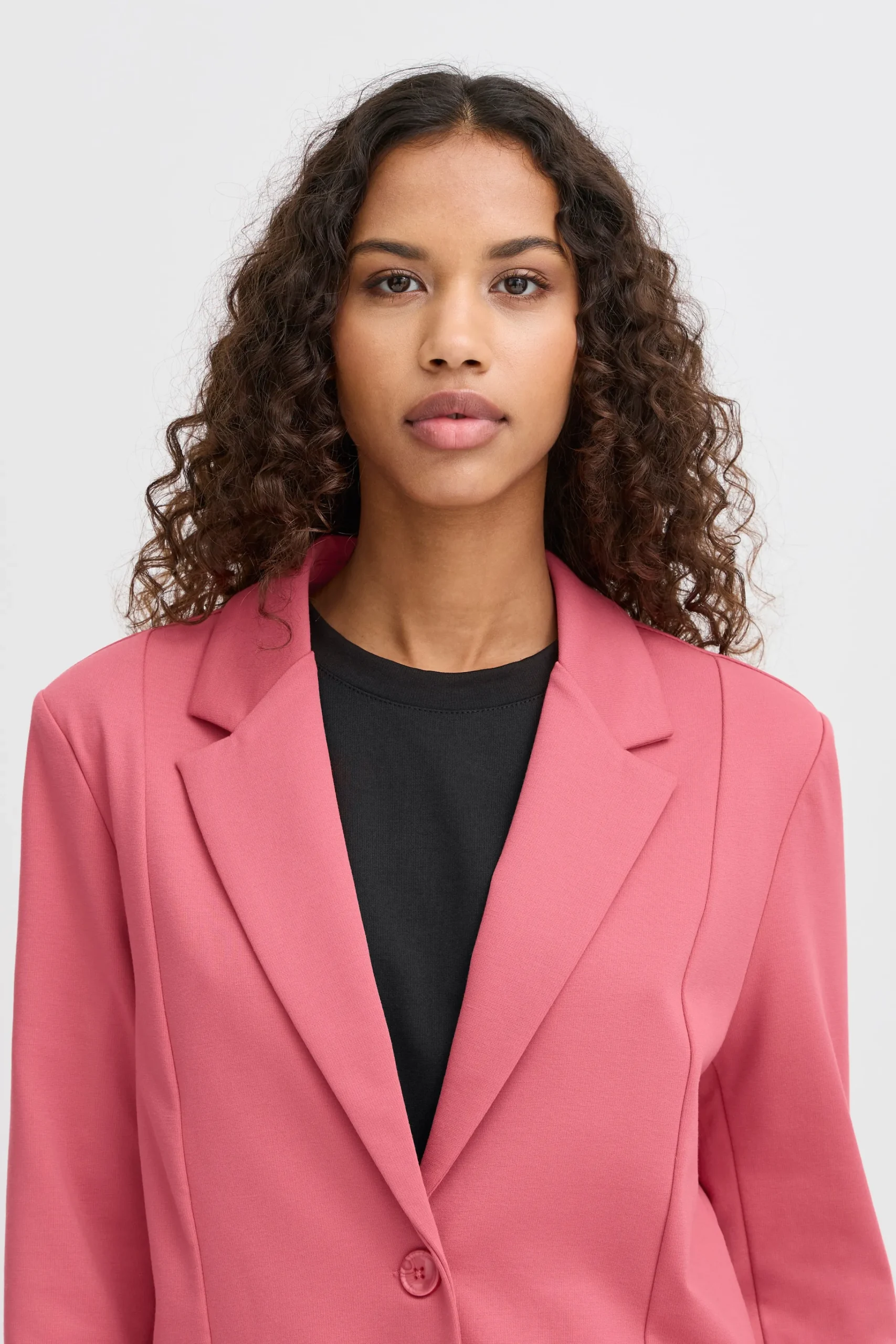 Ichi Blazers>IHKATE OVERSIZED Blazer HollyBerry