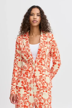Ichi Blazers>IHKATE PRINT Blazer FiestaFloweraop