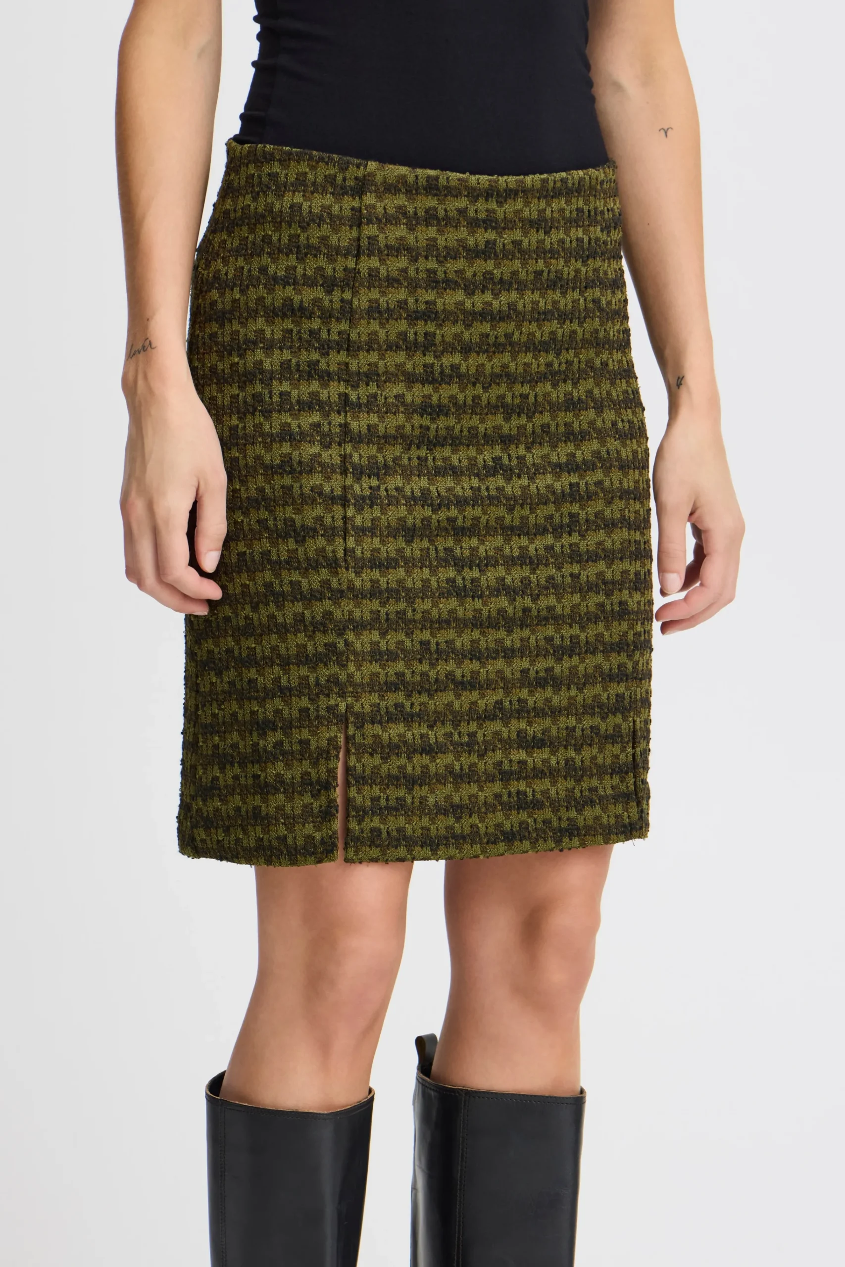Ichi Röcke>IHKATE Rock MayflyStripeJacquard
