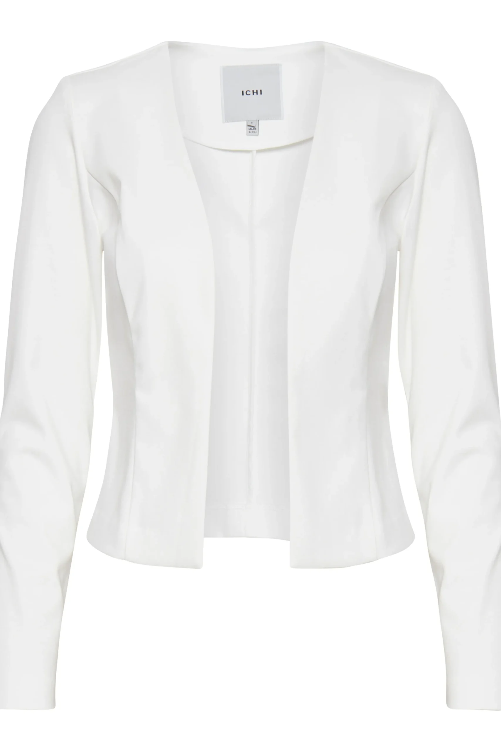 Ichi Basics | Blazers>IHKATE Short Blazer CloudDancer