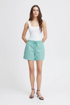 Ichi Kurze Hosen>IHKATE Shorts NileBlue