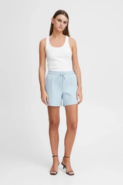 Ichi Kurze Hosen>IHKATE Shorts CashmereBlue