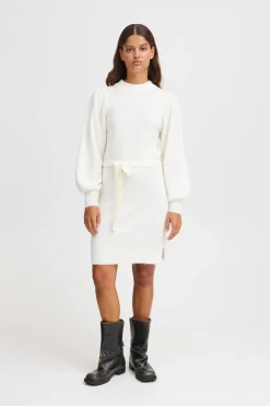 Ichi Kleider>IHLAMORA Kleid CloudDancer