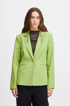 Ichi Blazers>IHLEXI Blazer ParrotGreen