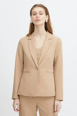 Ichi Blazers>IHLEXI Blazer Tannin
