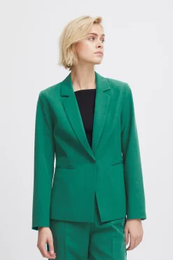 Ichi Blazers>IHLEXI Blazer CadmiumGreen