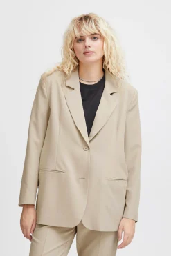 Ichi Blazers>IHLEXI Blazer Doeskin